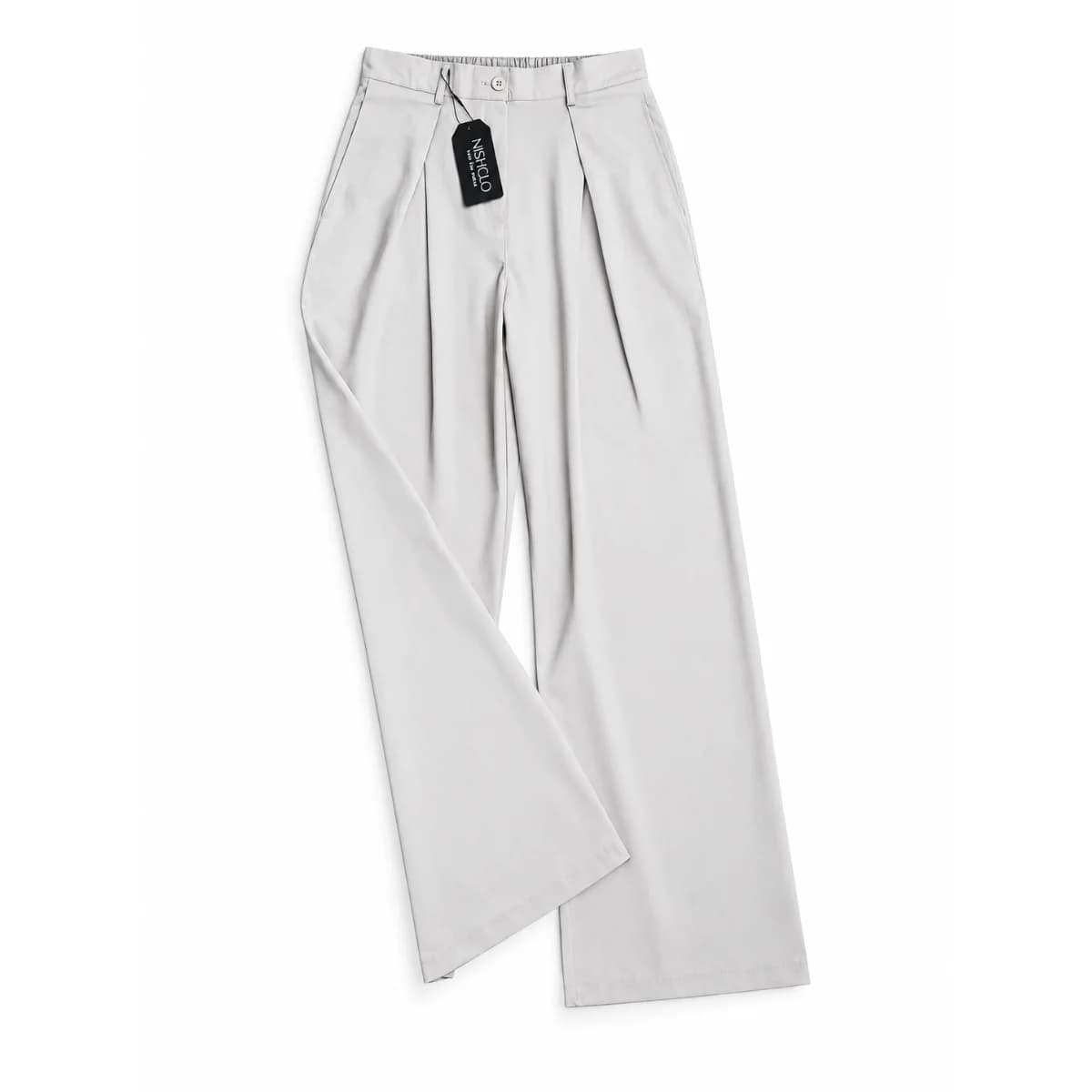 Korean Cross Pleated Pants