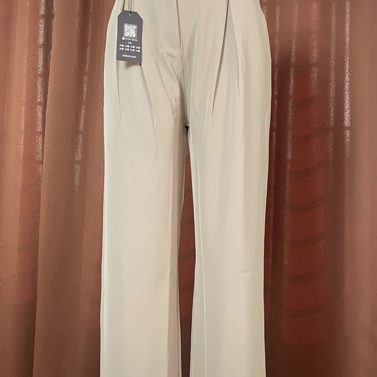 Korean Cross Pleated Pants